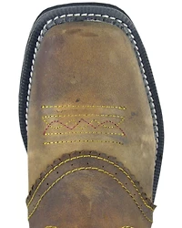 Smoky Mountain Boys' Pawnee Camo Western Boots - Broad Square Toe
