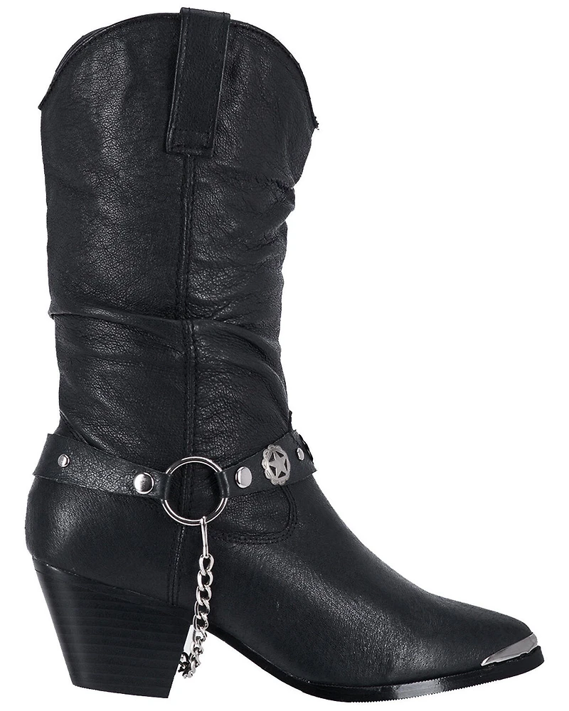 Dingo Women's Supple Pigskin Western Boots - Round Toe
