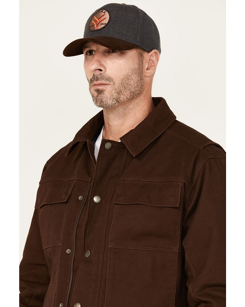 Lucky Brand Workwear Men's Chore Insulated Canvas Work Jacket