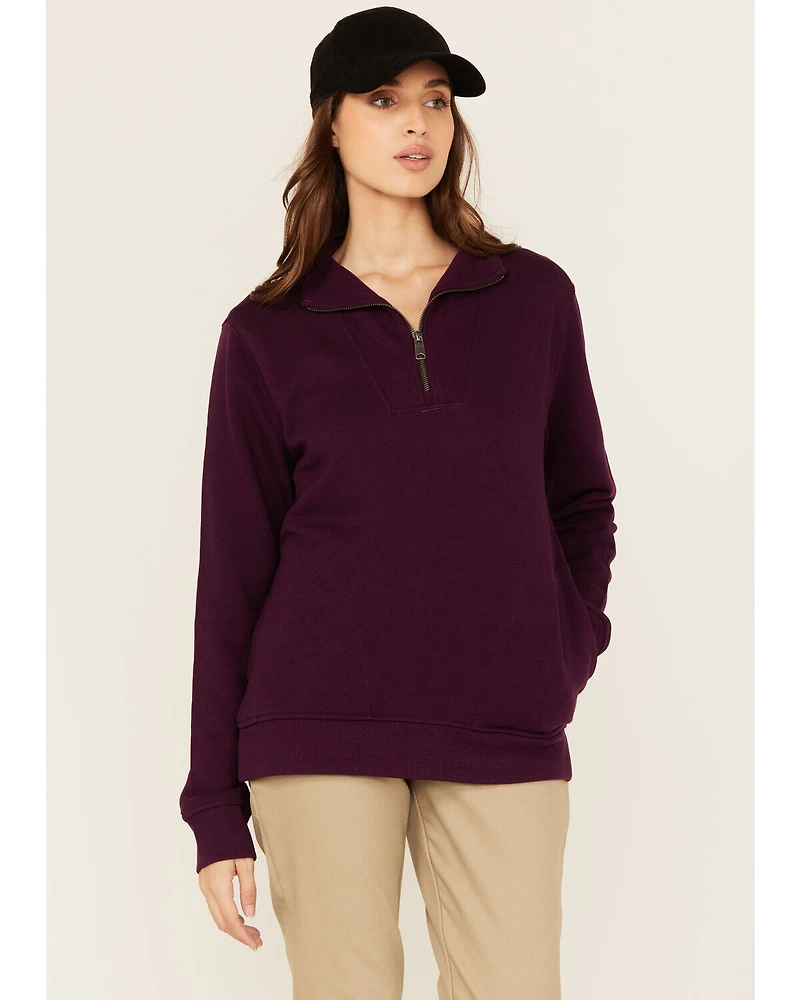Carhartt Women's Tencel™ Fiber Series Relaxed Fit Half-Zip Sweatshirt