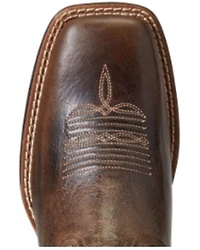 Ariat Women's Sable & Heart Throb West Bound Western Boot - Broad Square Toe