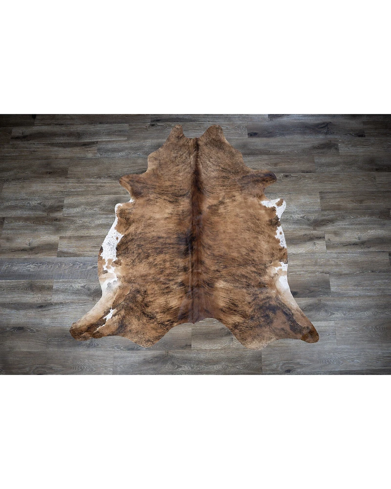 Carroll Co Medium Brindle Cowhide Rug