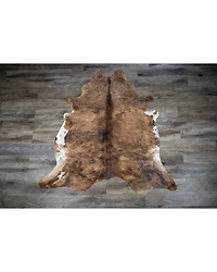 Carroll Co Medium Brindle Cowhide Rug
