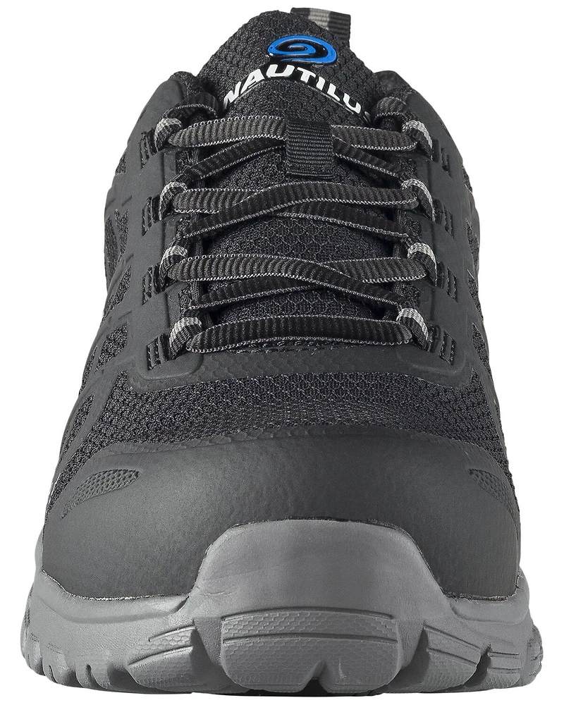 Nautilus Men's Black Stratus Slip-Resisting Work Shoes - Composite Toe