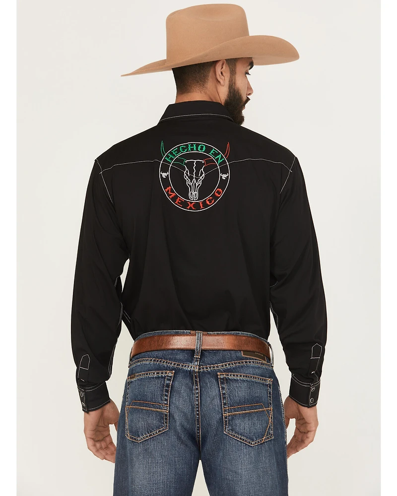 Cowboy Hardware Men's Boot Barn Exclusive Hecho En Mexico Long Sleeve Snap Stretch Western Shirt