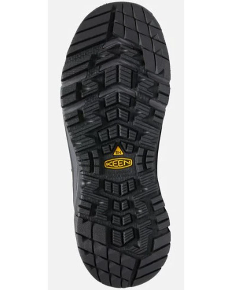 Keen Men's Birmingham Lace-Up Waterproof Work Sneaker - Carbon Fiber Toe