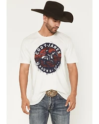 Cody James Men's Round Up Short Sleeve Graphic T-Shirt