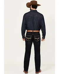 Rock & Roll Denim Men's Boot Barn Exclusive Pistol Dark Wash Stackable Straight Reflex Stretch Jeans