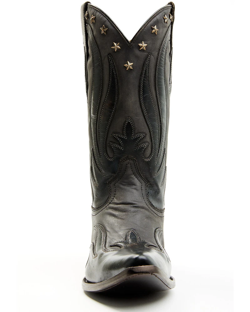 Corral Men's Embellished Overlay Western Boots - Snip Toe