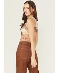 Youth Revolt Women's Screen Print Mesh Tank
