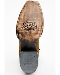 Moonshine Spirit Men's Pancho 8" Roughout Western Boots - Square Toe