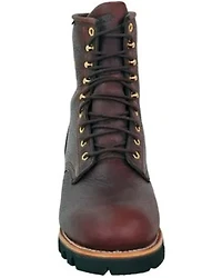 Chippewa Men's Waterproof Insulated 8" Logger Boots - Steel Toe