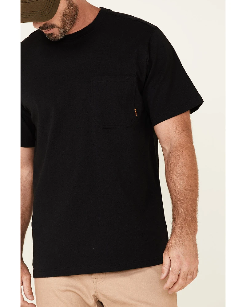 Hawx Men's Solid Forge Short Sleeve Work Pocket T-Shirt - Tall