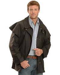 Outback Unisex Short Oilskin Jacket