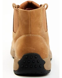 Cody James Men's Crazy Horse Lace-Up Casual Western Boots - Moc Toe