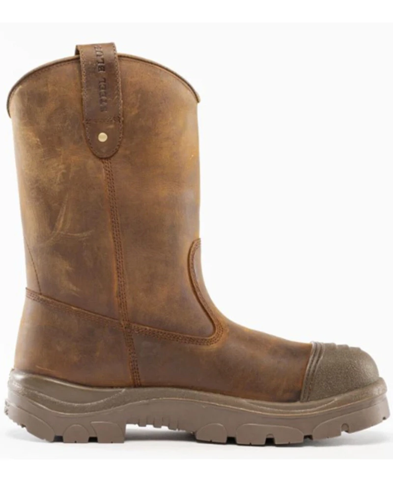 Steel Blue Men's Heeler Scuff Waterproof Work Boots - Toe