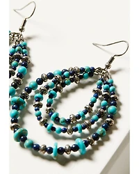 Shyanne Women's Isla Oasis Teardrop Beaded Earrings