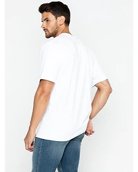 Carhartt Men's Loose Fit Heavyweight Logo Pocket Work T-Shirt