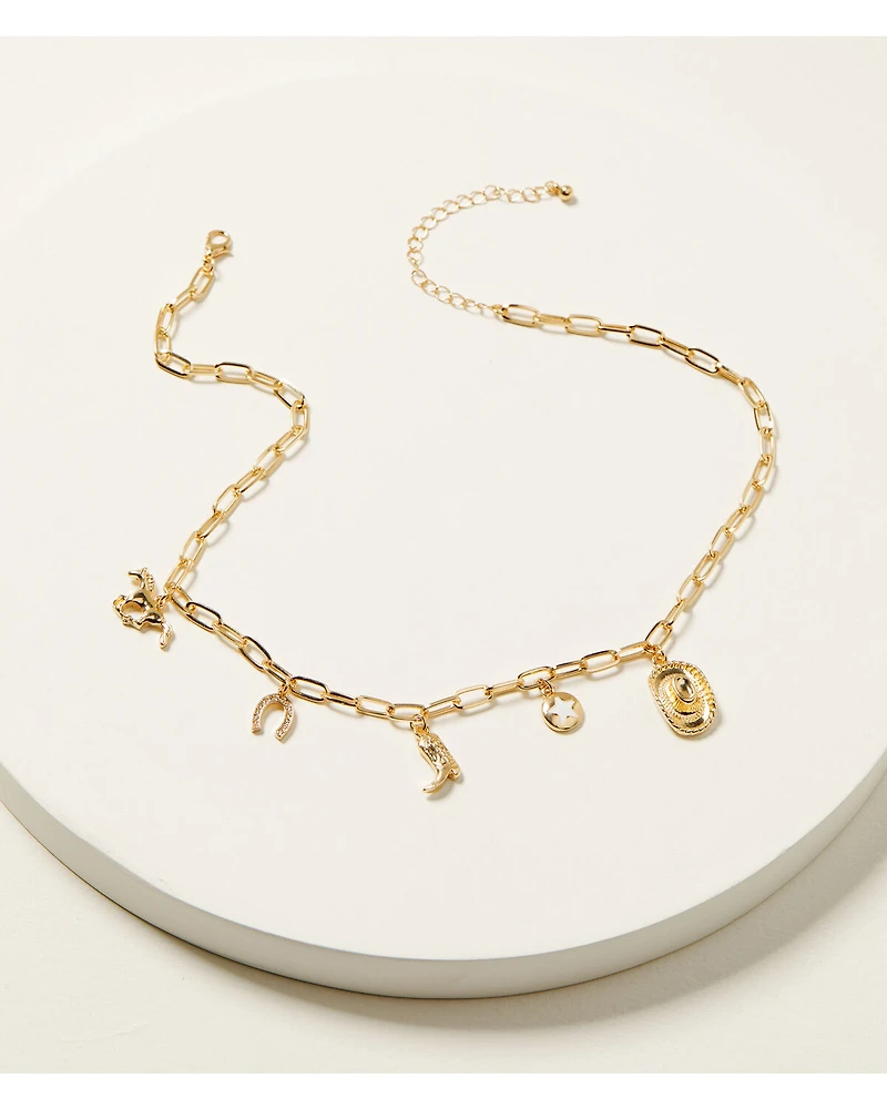 Shyanne Women's Western Charm Necklace
