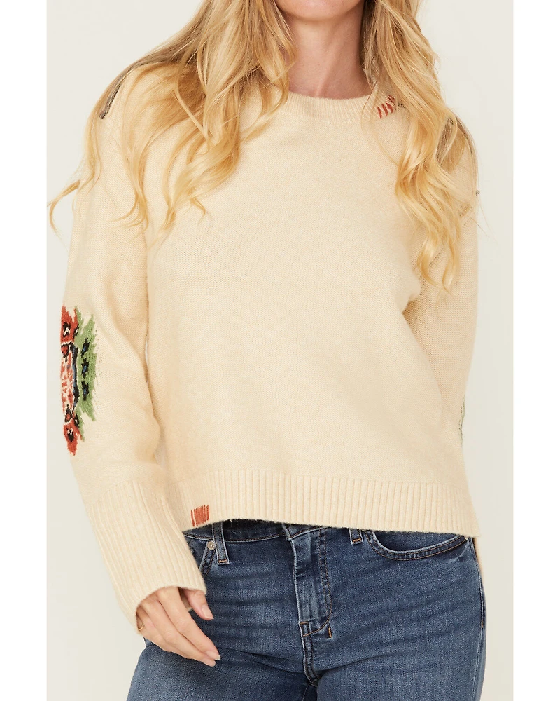 Cleo + Wolf Women's Colbie Southwestern Print Sweater