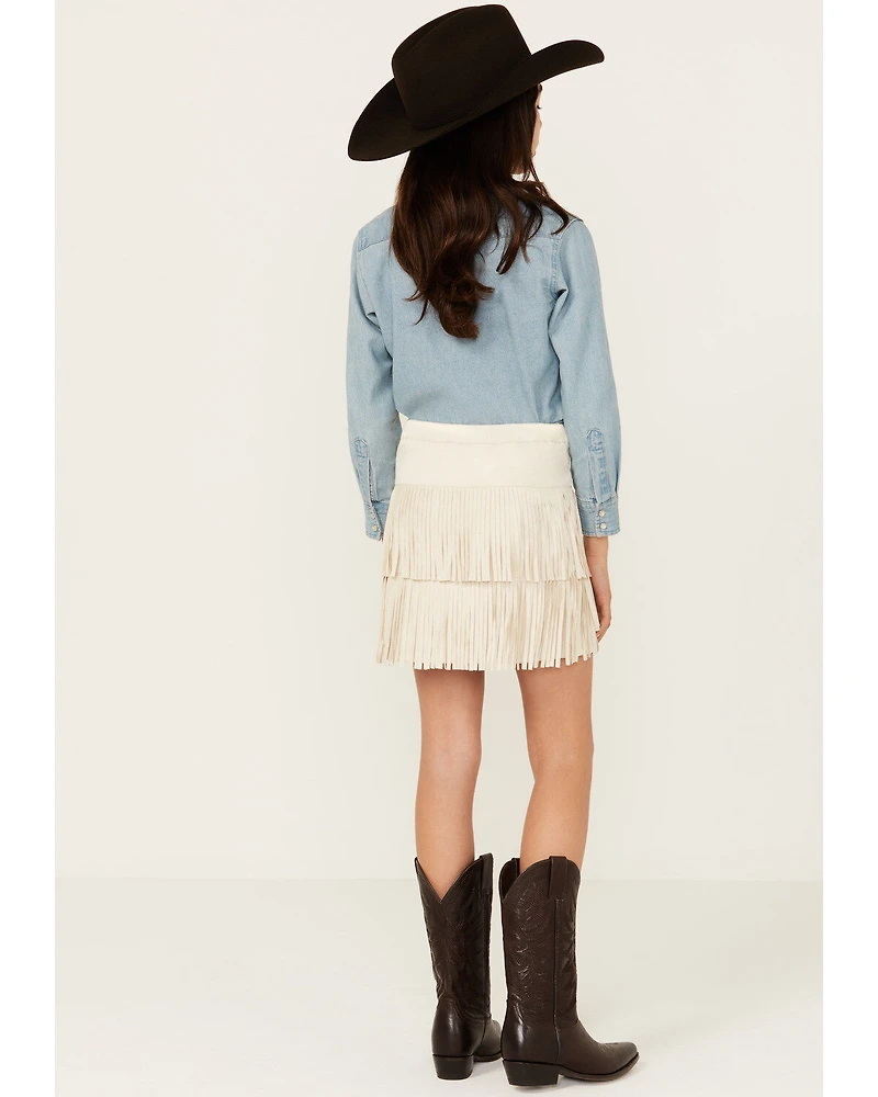Shyanne Girls' Fringe Skirt