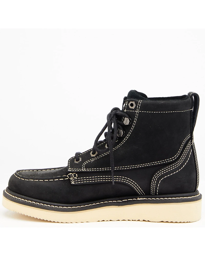 Hawx Men's 6" Grade Work Boots - Moc Toe