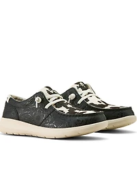 Ariat Women's Hair-On Tooled Hilo Casual Shoes - Moc Toe