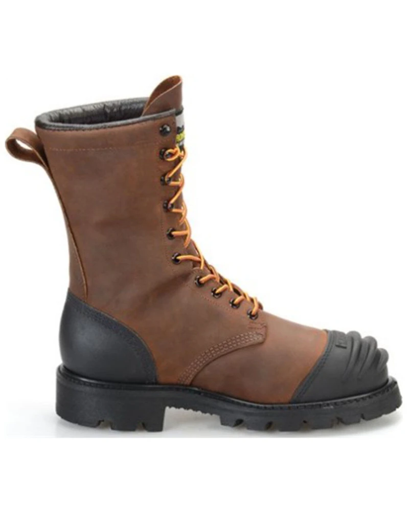 Matterhorn Men's 10" Waterproof Internal Met Guard Lace-Up Boots - Steel Toe