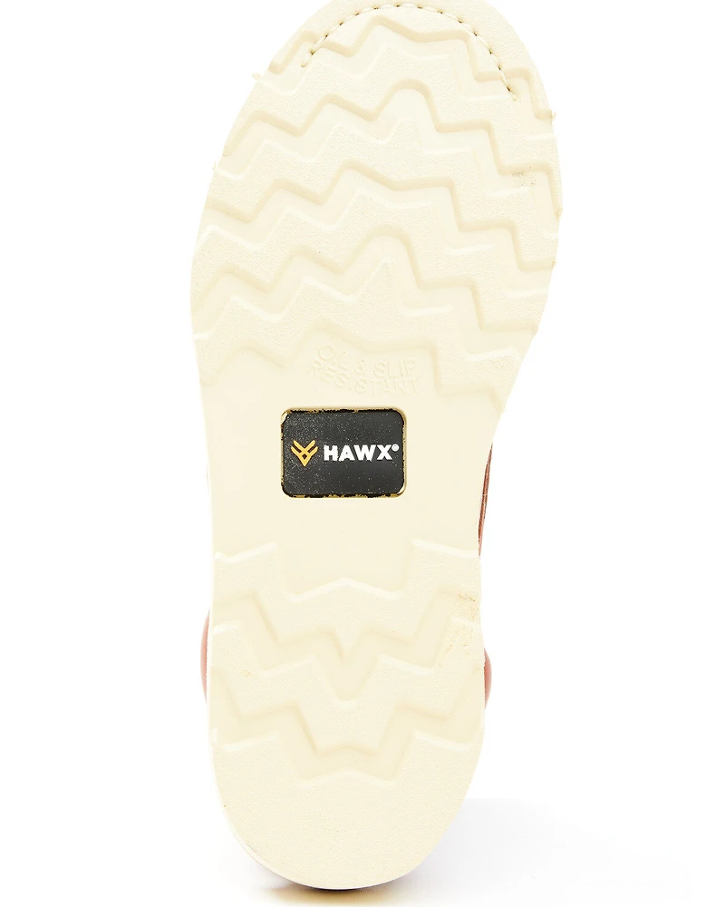 Hawx Men's USA Moc Wedge Value Work Boots - Steel Toe