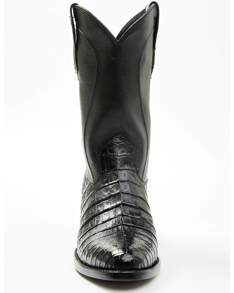 Cody James Black 1978® Men's Chapman Exotic Caiman Belly Western Boots - Round Toe