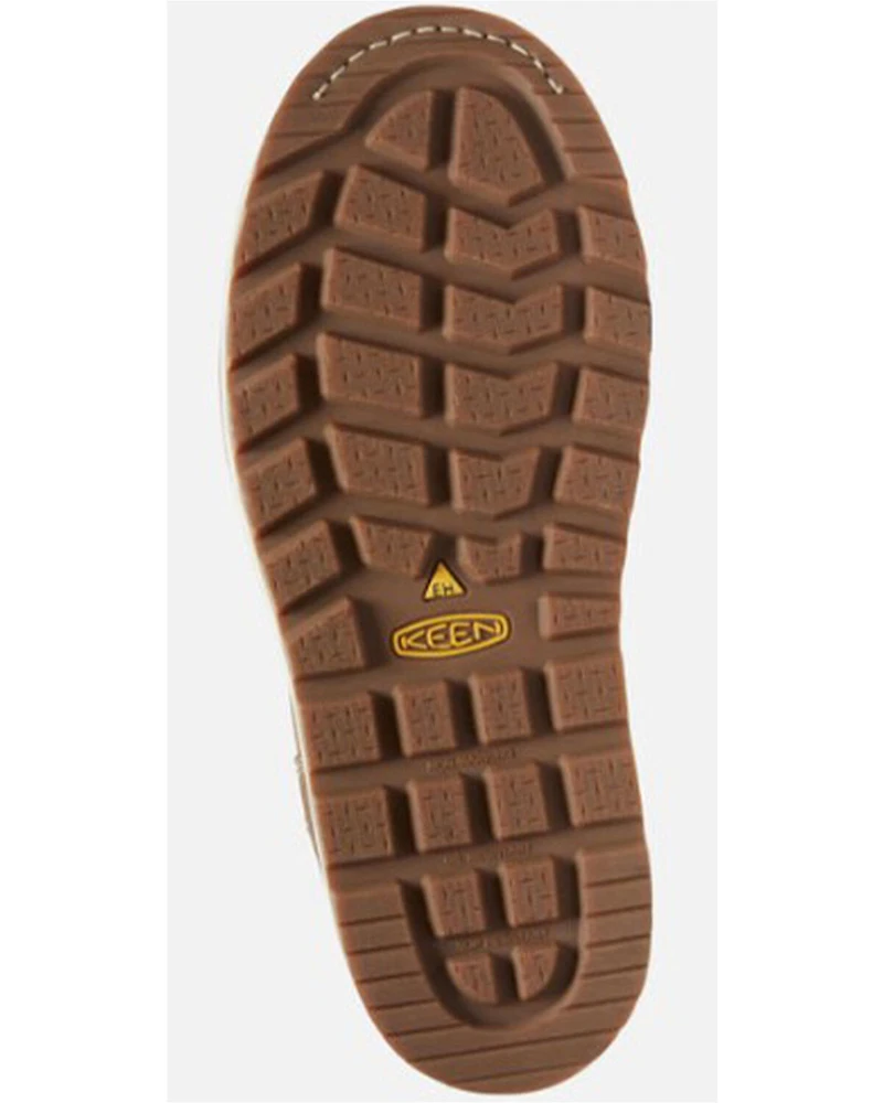 Keen Men's Cincinnati Wellington Pull On Work Boots - Carbon Fiber Toe