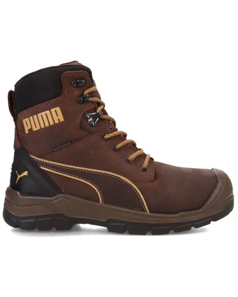 Puma Safety Men's Conquest CTX High Waterproof Work Boots - Soft Toe