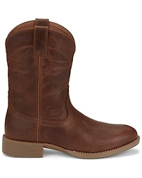 Justin Men's Roper Western Boots - Round Toe