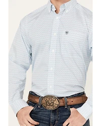 Ariat Men's Kolton Geo Print Long Sleeve Button-Down Western Shirt
