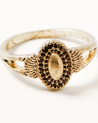 Shyanne Women's Summer Solstice Squash Blossom Ring Set - 5 Piece