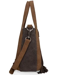 Wrangler Women's Two Tone Mini Tote Crossbody