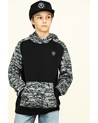 Ariat Boys' Digi Camo Patriot Hooded Sweatshirt
