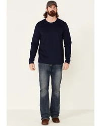 North River Men's Moleskin Crew Long Sleeve T-Shirt