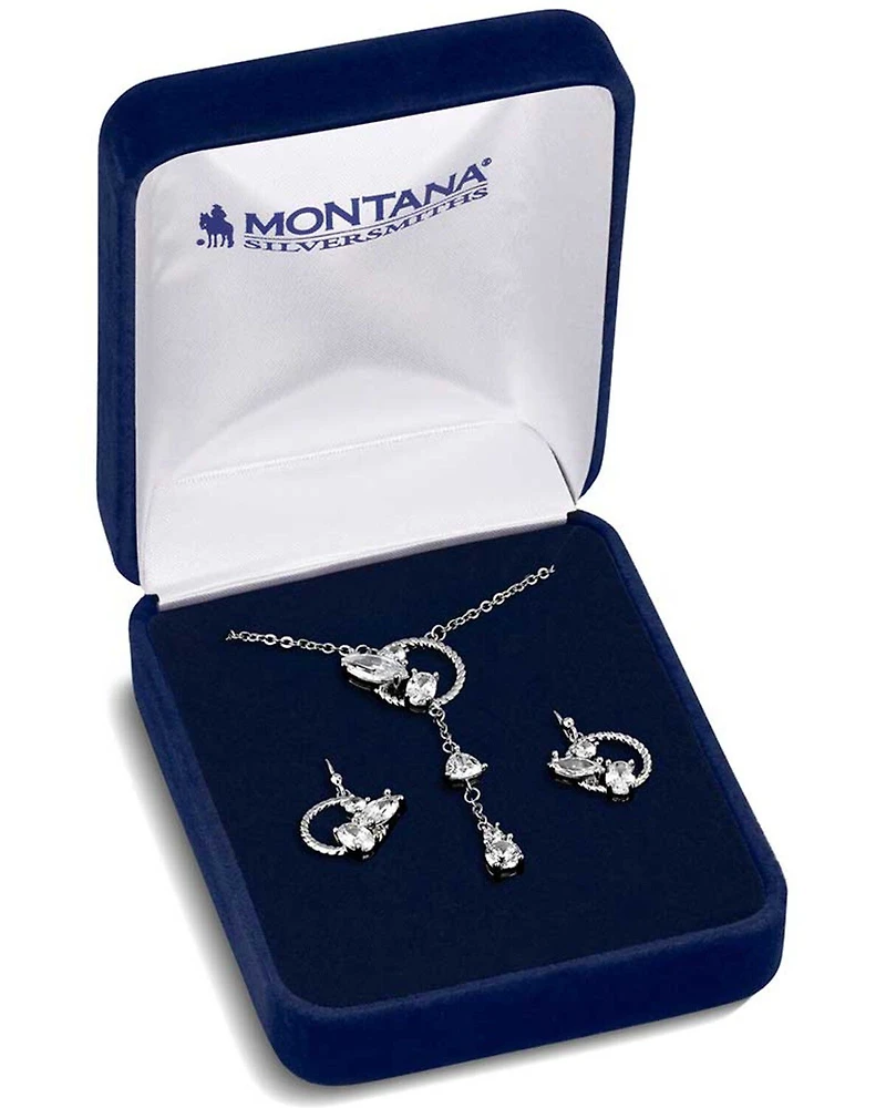 Montana Silversmiths Women's Hanging By A Moment Jewelry Set - 2 Piece