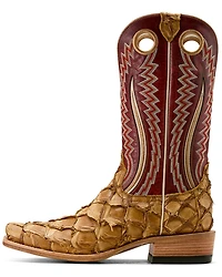 Ariat Men's Futurity Fame Exotic Pirarucu Western Boots - Square Toe