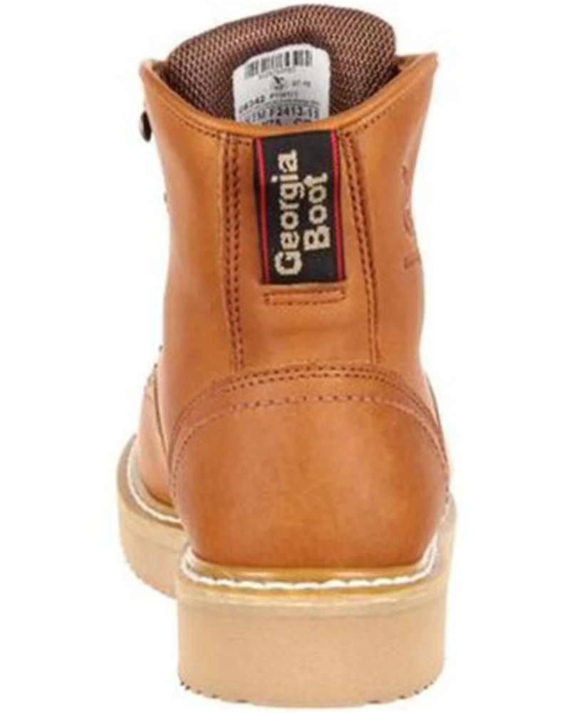 Georgia Men's Steel Toe Wedge 6" Work Boots