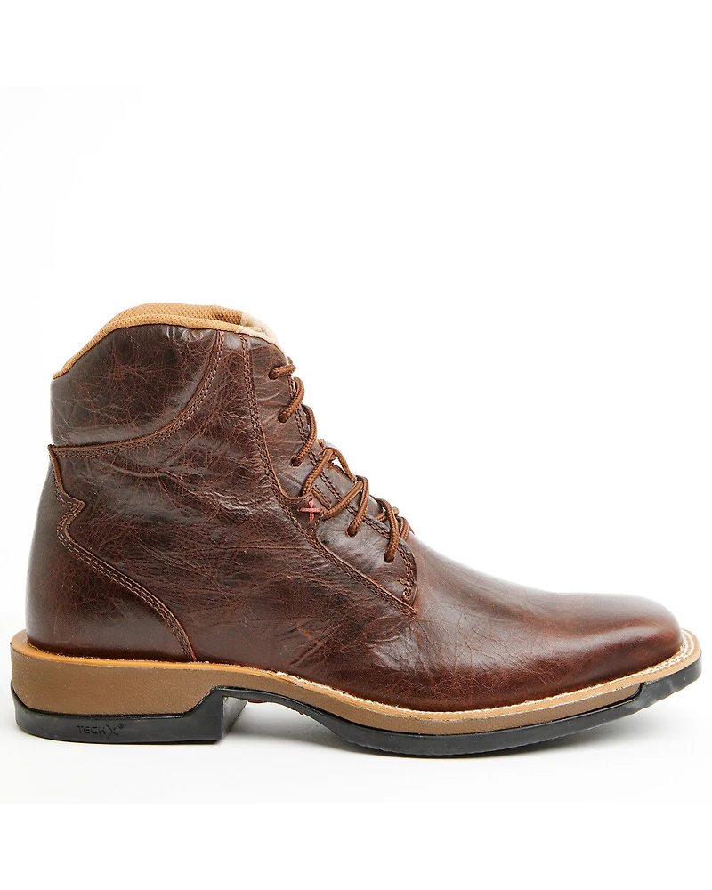 Twisted X Men's 6" Tech X™ Lace Up Casual Boots - Broad Square Toe