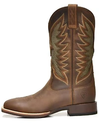 Ariat Men's VentTEK Ultra Quickdraw Western Performance Boots - Broad Square Toe