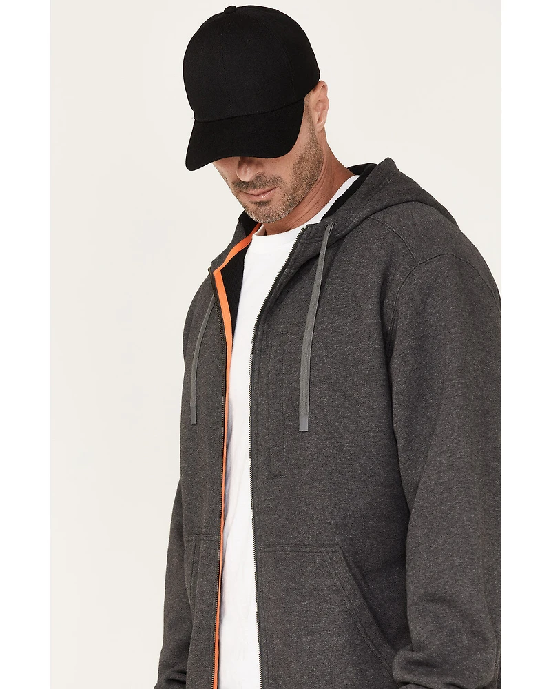 Hawx Men's Logo Thermal Hooded Zip Jacket