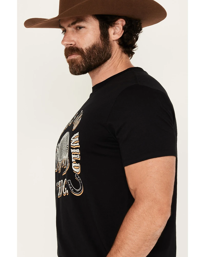 Rock & Roll Denim Men's Armadillo Short Sleeve Graphic T-Shirt