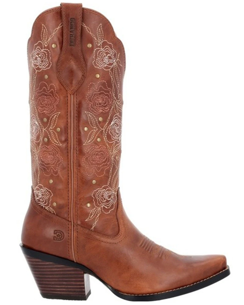 Durango Women's Crush Rosewood Western Boots - Snip Toe