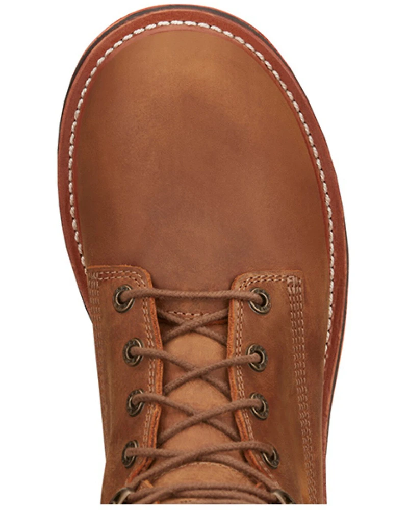 Chippewa Men's Thunderstruck 6" Lace-Up Waterproof Work Boots - Round Toe