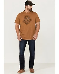 Brothers and Sons Men's Rocky Mountain High Graphic Short Sleeve T-Shirt