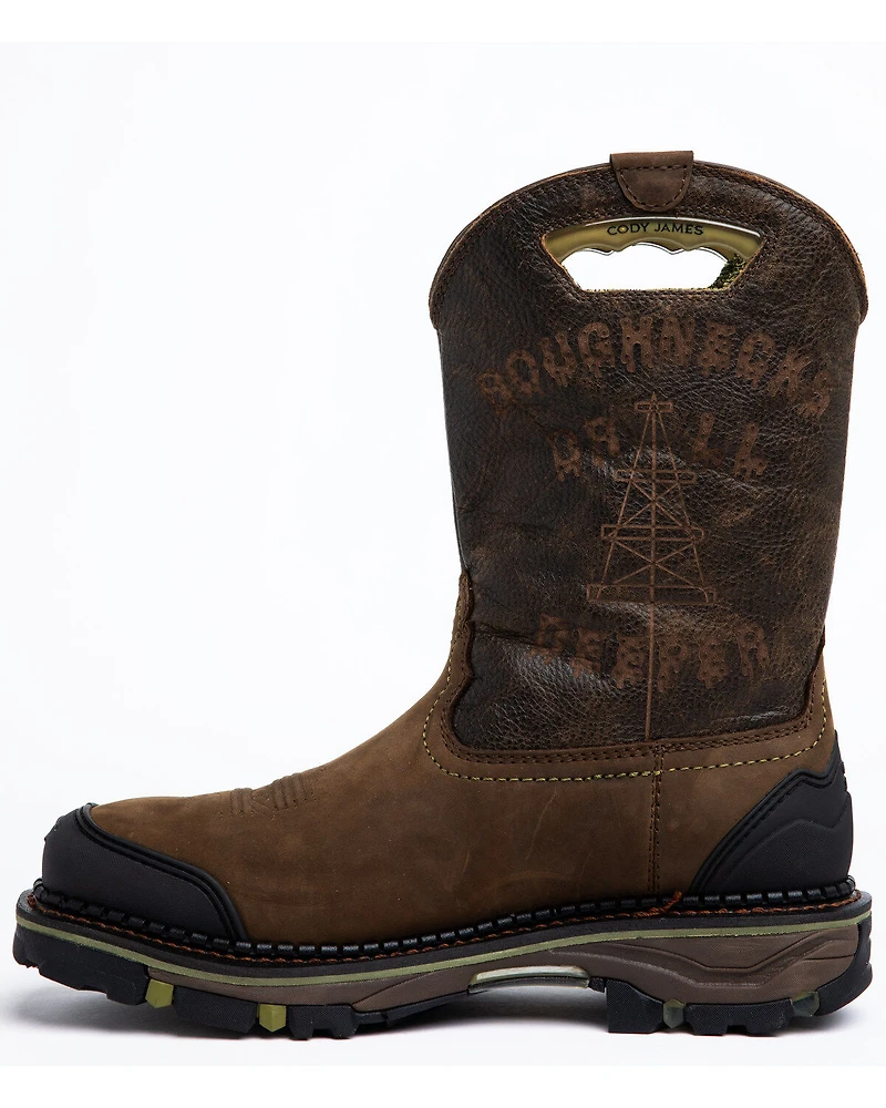 Cody James Men's Decimator Western Work Boots - Nano Composite Toe