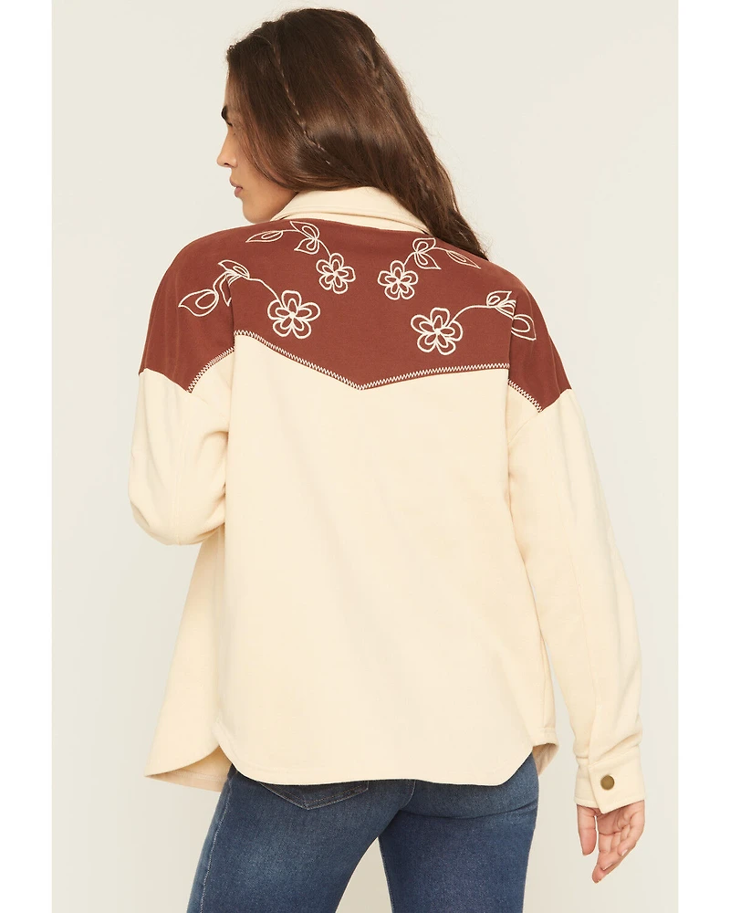 Blue B Women's Western Button-Down Shacket
